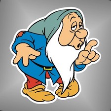 adesivo CARTOON SETTE NANI