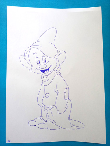 Disegno pisolo dei sette - pisolo,